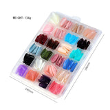 576 Pcs Nails Kitt (24 PCS) Colorful Nails